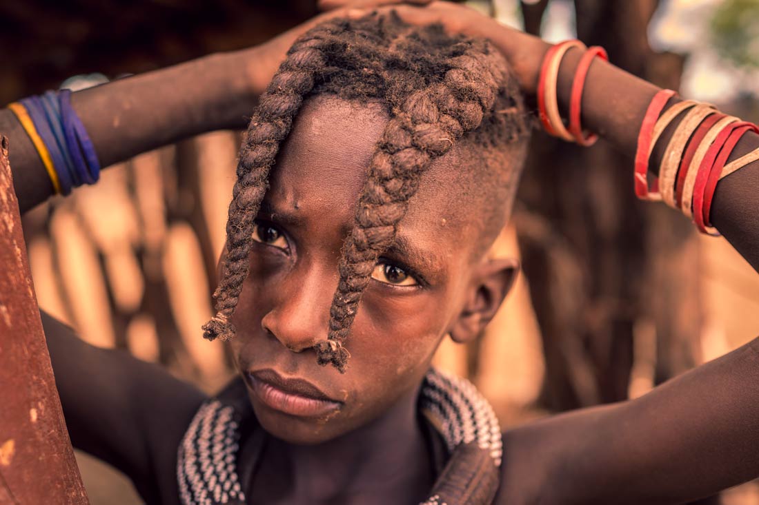 Himba Girl, Namibia